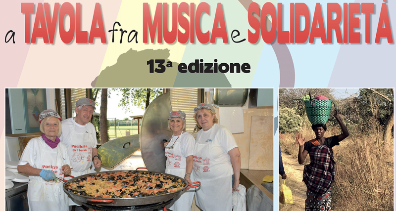 13° edizione di A tavola tra musica e solidarietà